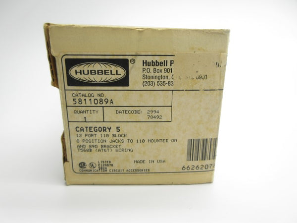 HUBBELL 5811089A NSMP