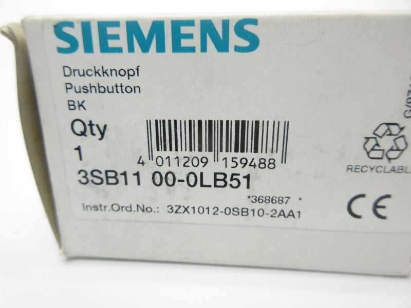 SIEMENS 3SB1100-0LB51 NSMP