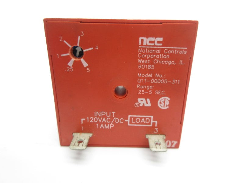 NCC Q1T-00005-311 120VAC/DC 1A .25-5S UNMP