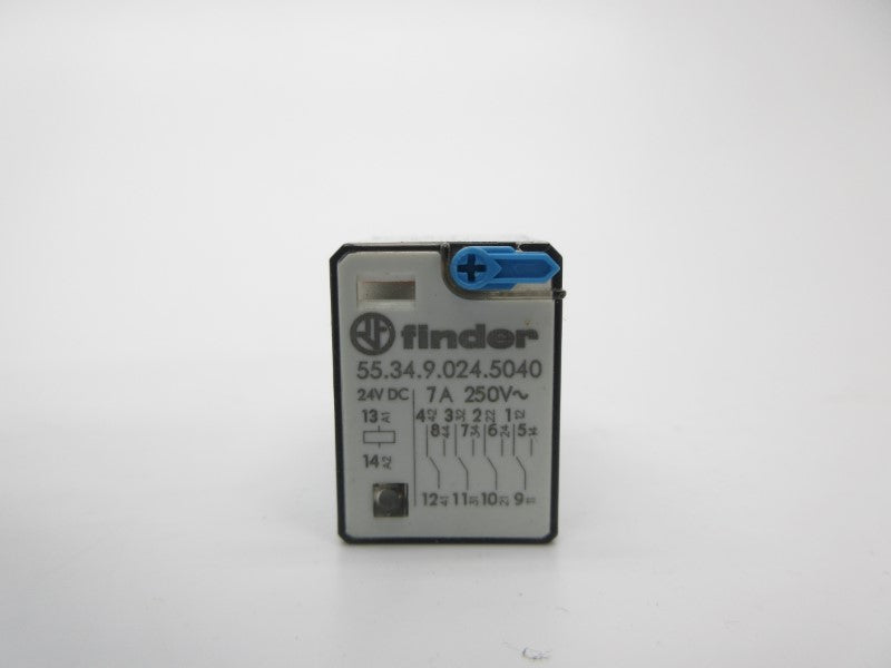 FINDER 55.34.9.024.5040 24VDC 7A UNMP