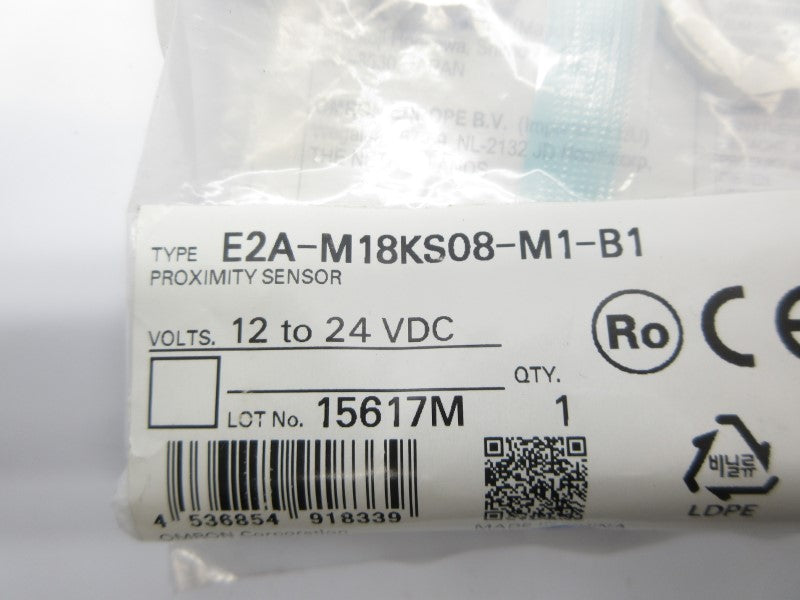 OMRON E2A-M18KS08-M1-B1 12-24VDC NSMP