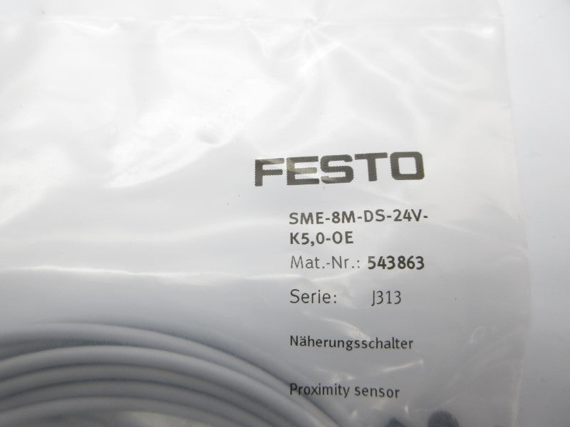 FESTO SME-8M-DS-24V-K5,0-OE 543863 NSMP