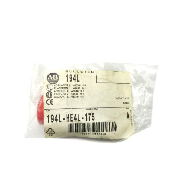 ALLEN BRADLEY 194L-HE4L-175 SER. A NSMP