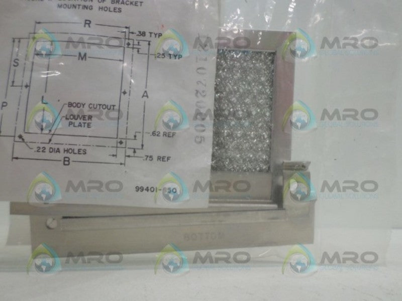 HOFFMAN A-FLT44 FILTER AND BRACKETS NSMP