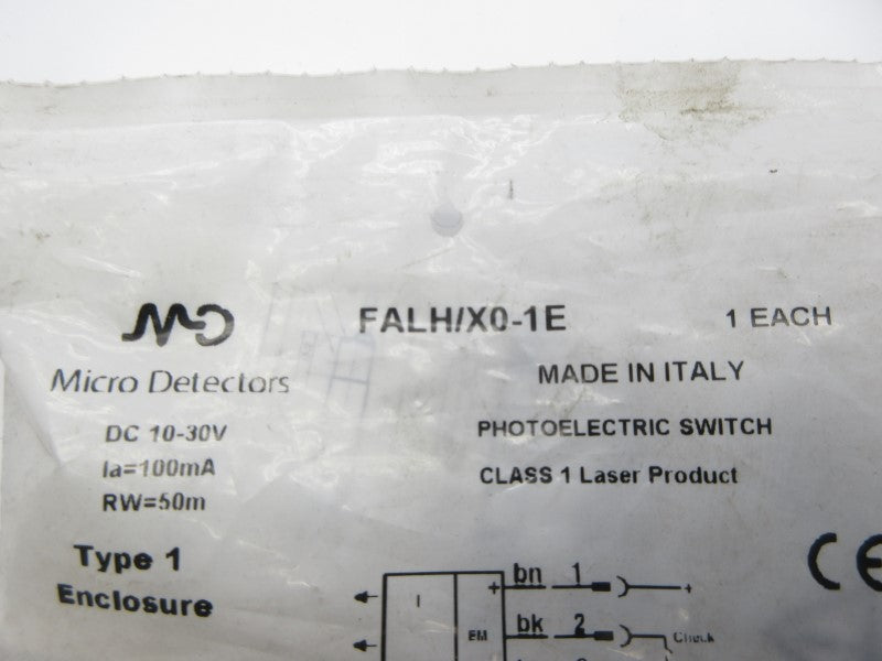 MICRO DETECTORS FALH/X0-1E 10-30VDC NSMP