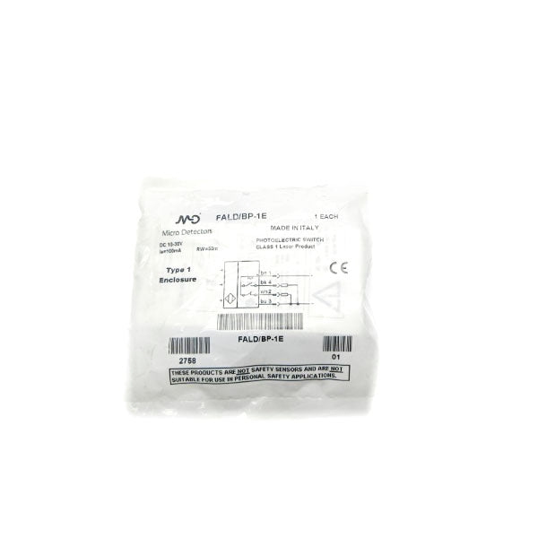 MICRO DETECTORS FALD/BP-1E 10-30VDC NSMP