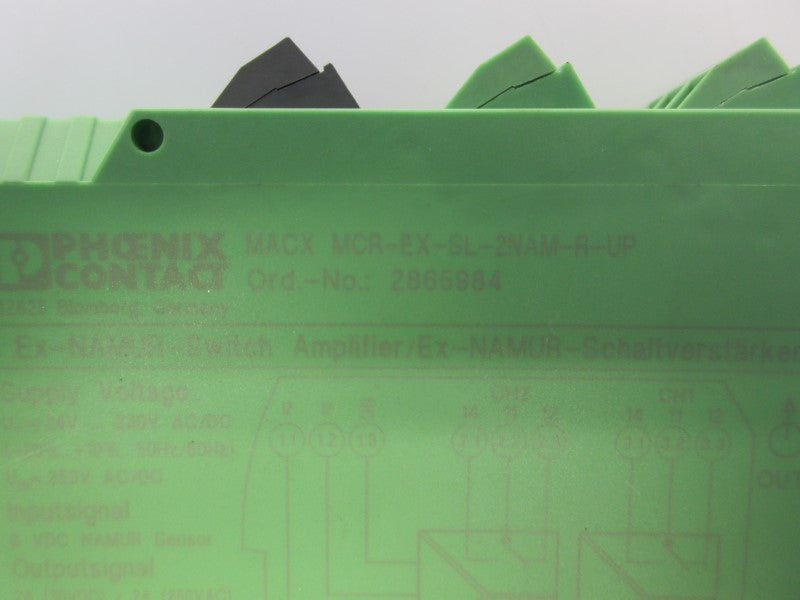 PHOENIX CONTACT MCR-EX-SL-2NAM-R-UP 2865984 230VAC NSNP