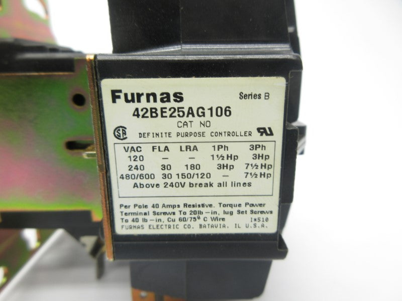 FURNAS 42BE25AG106 SER. B 110/120V 30A NSNP