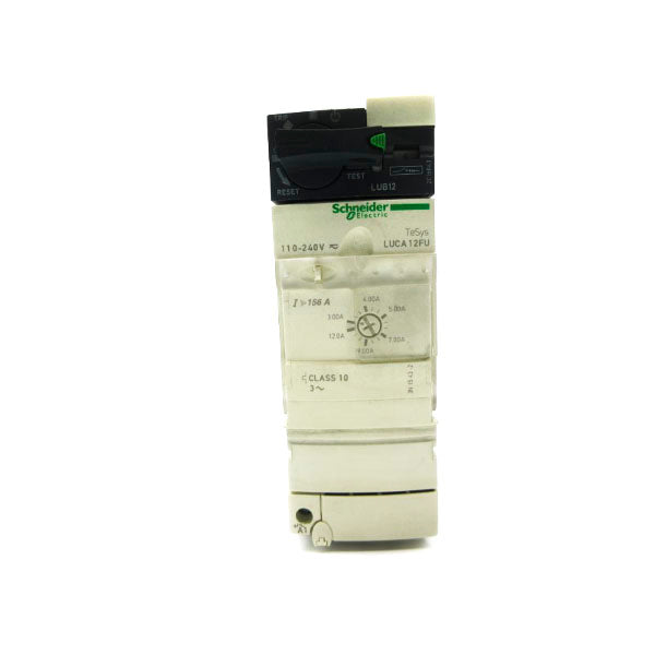 SCHNIEDER ELECTRIC LUCA12FU W/ LUB12 110-240V 3.00-12.0A NSNP