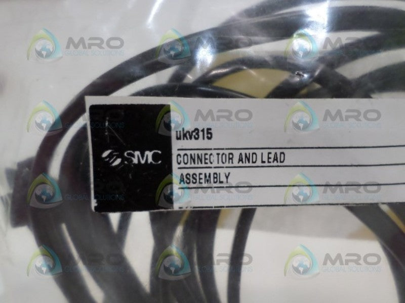 SMC UKV315 CONNECTOR AND LEAD ASSEMBLY NSMP