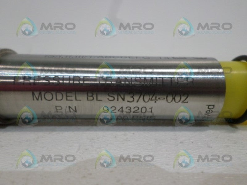 HONEYWELL 9243201 PRESSURE TRANSMITTER NSNP