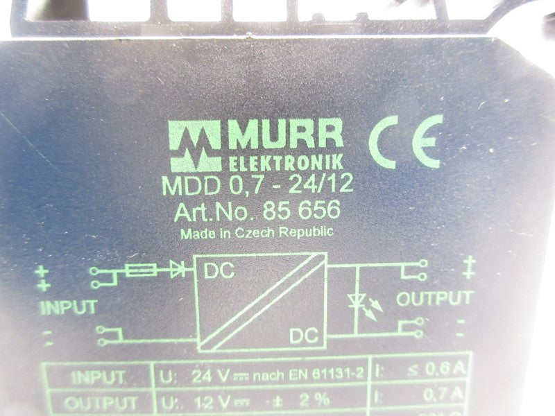 MURR ELEKTRONIK MDD0,7-24/12 85656 24V 0.6A NSNP