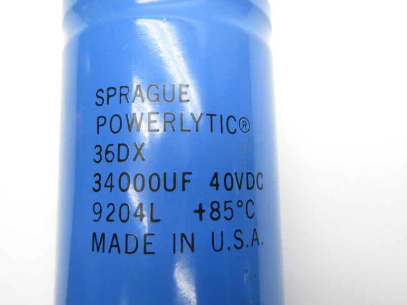 SPRAGUE 36DX 40VDC NSNP