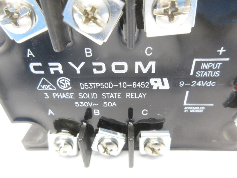 CRYDOM D53TP50D-10-6452 9-24VDC 50A NSNP