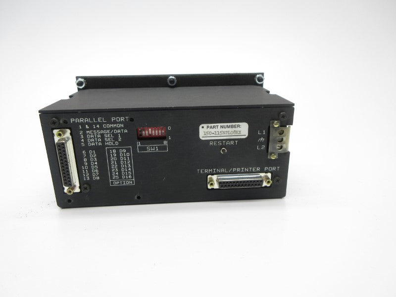 UTICOR 150-115N2L08EX 115VAC .10A REV. B NSNP