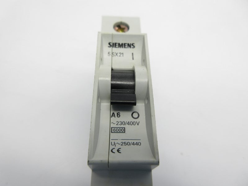 SIEMENS 5SX21-A6 230/400V 6A NSNP