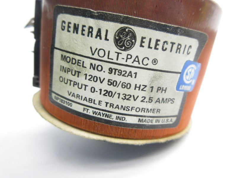 GENERAL ELECTRIC 9T92A1 120V UNMP