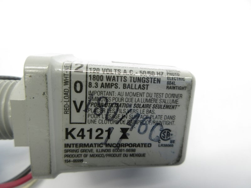 INTERMATIC K4121 120VAC 8.3A NSNP