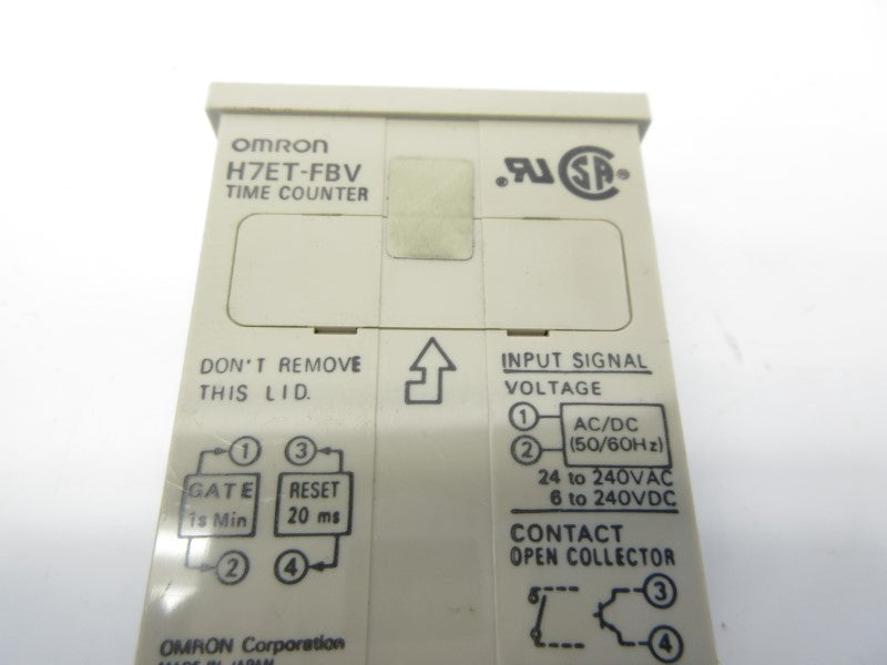 OMRON H7ET-FBV 24-240VAC NSNP