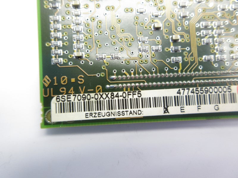 SIEMENS 6SE7090-0XX84-0FF5 (AS PICTURED) NSNP
