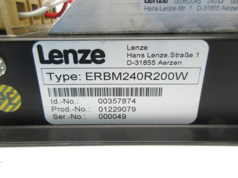 LENZE ELECTRIC ERBM240R200W NSNP