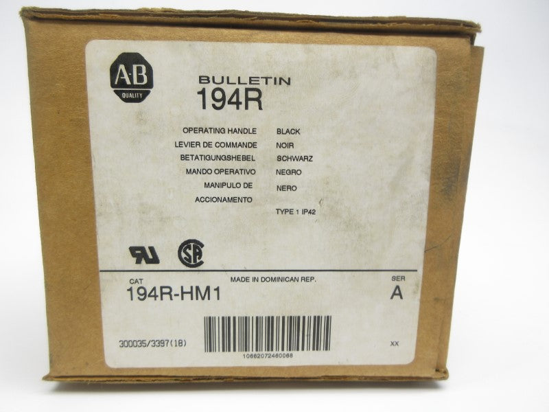 ALLEN BRADLEY 194R-HM1 SER. A (BR/WH) NSMP