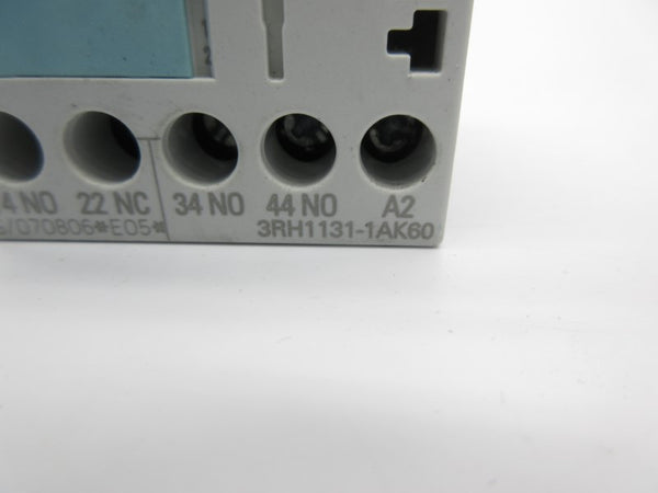 SIEMENS 3RH1131-1AK60 110/120V NSNP