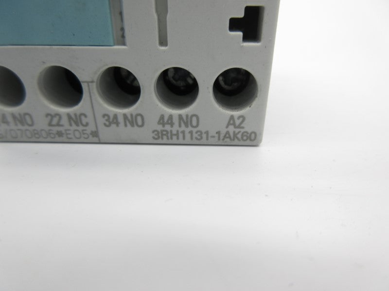 SIEMENS 3RH1131-1AK60 110/120V NSNP