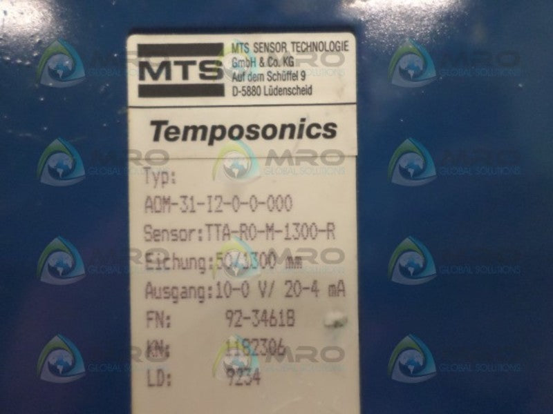 MTS TTA-R0-M-1300-R SENSOR NSNP