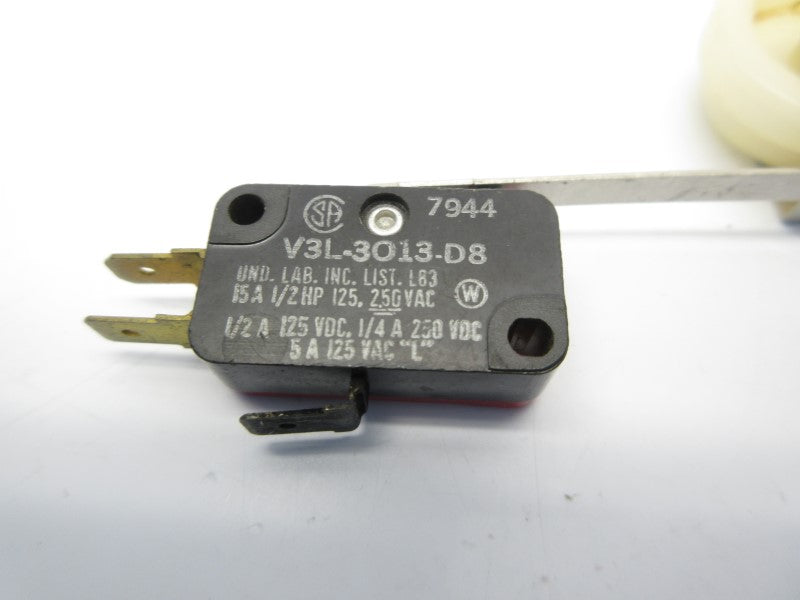 MICRO SWITCH V3L-3013-D8 250VAC 15A UNMP
