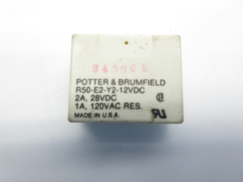 POTTER & BRUMFIELD R50-E2-Y2-12VDC 28VDC 2A UNMP
