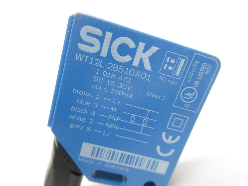 SICK WT12L-2B510A01 1018472 10-30VDC NSNP