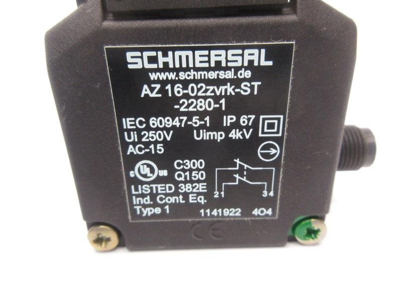 SCHMERSAL AZ16-02ZVRK-ST-2280-1 250V UNMP