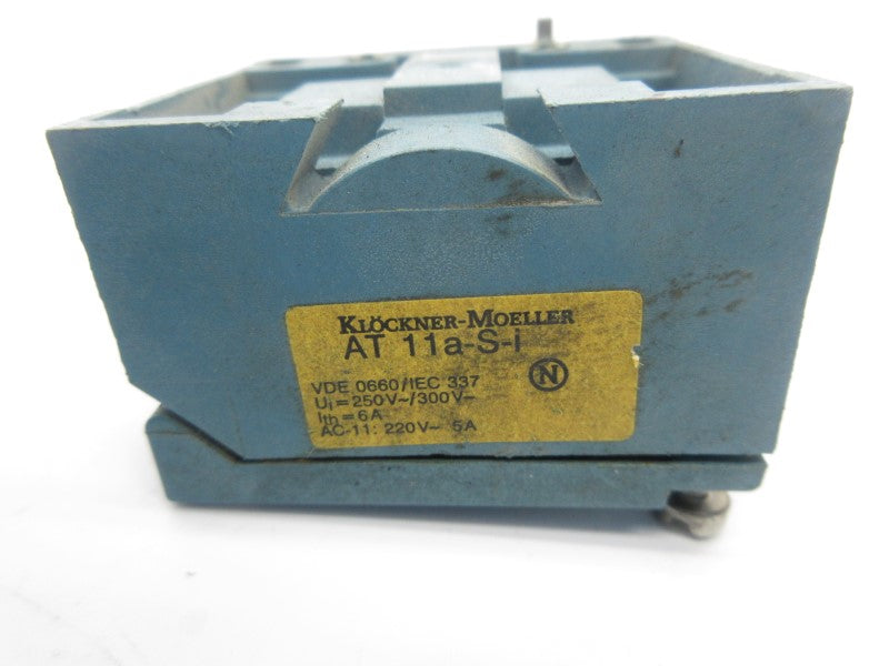 KLOCKNER MOELLER AT11A-S-I 220VAC 5A UNMP