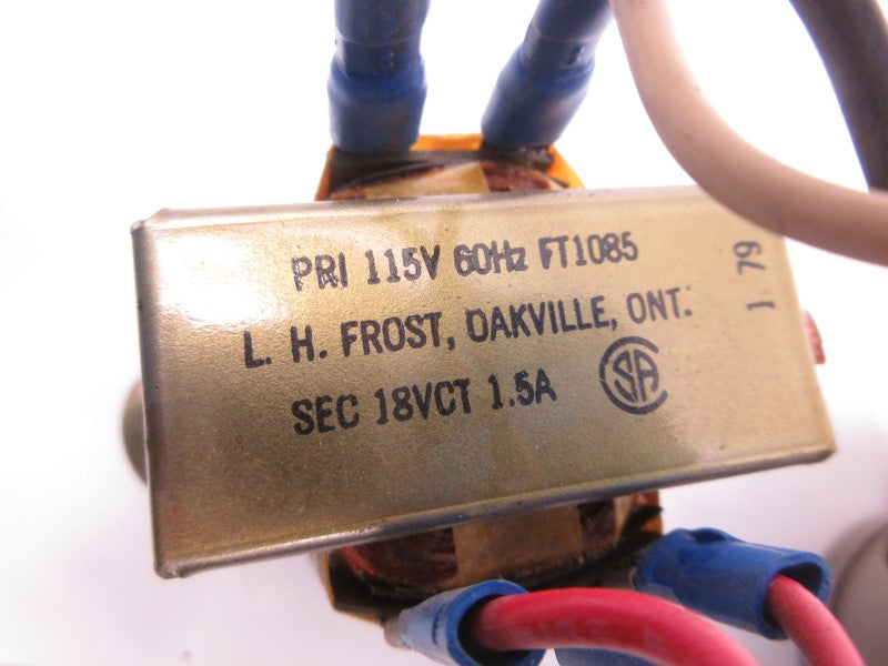 TRANSFORMER FT1085 115V 1.5A UNMP