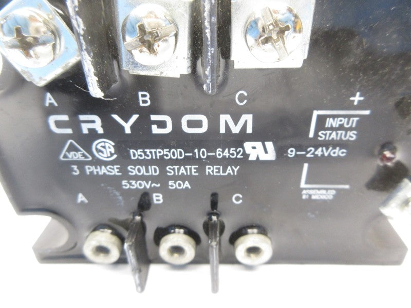 CRYDOM D53TP50D-10-6452 9-24VDC 50A UNMP