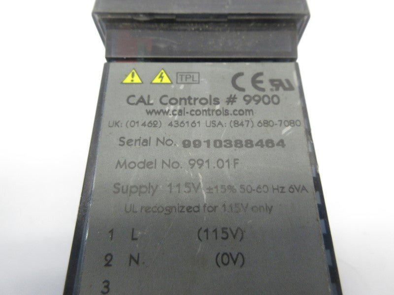 CAL CONTROLS 991.01F 115V UNMP