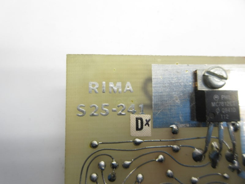RIMA S25-241 UNMP