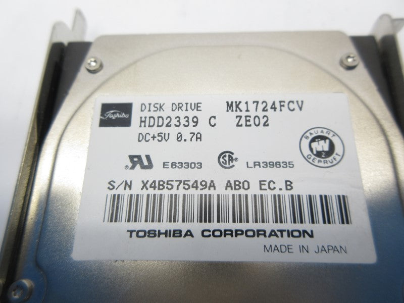 TOSHIBA MK1724FCV 5VDC 0.7A NSNP