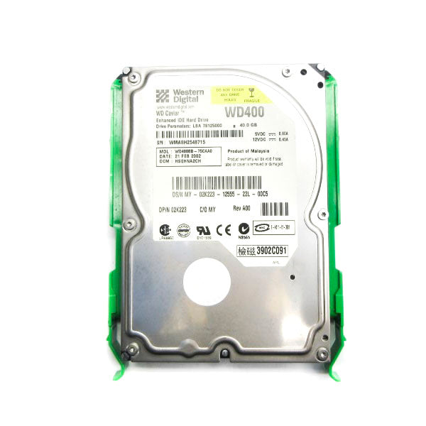 WESTERN DIGITAL WD400BB-75CAA0 12VDC 0.45A NSNP