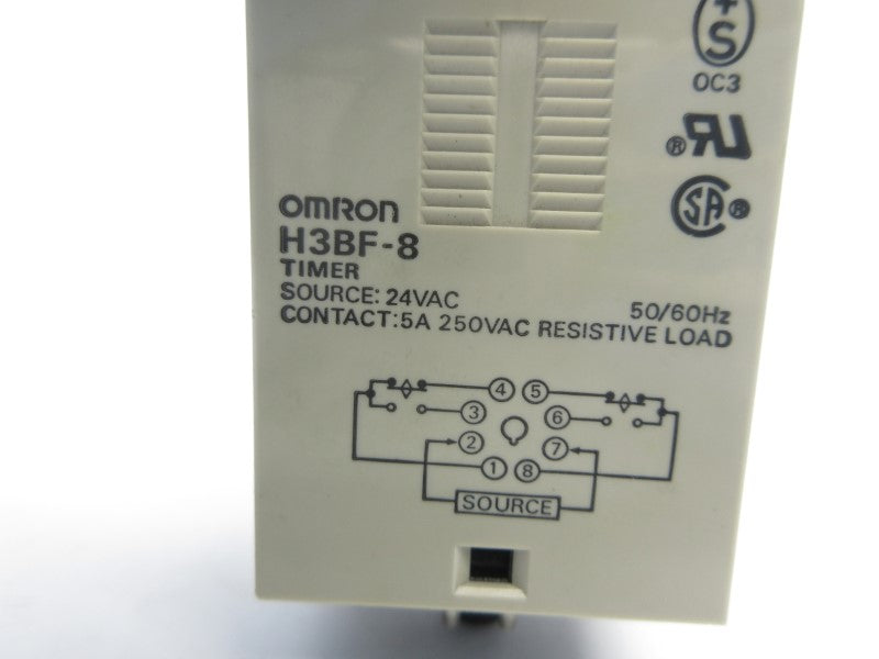 OMRON H3BF-8 24VAC 5A 0-0.5S NSNP