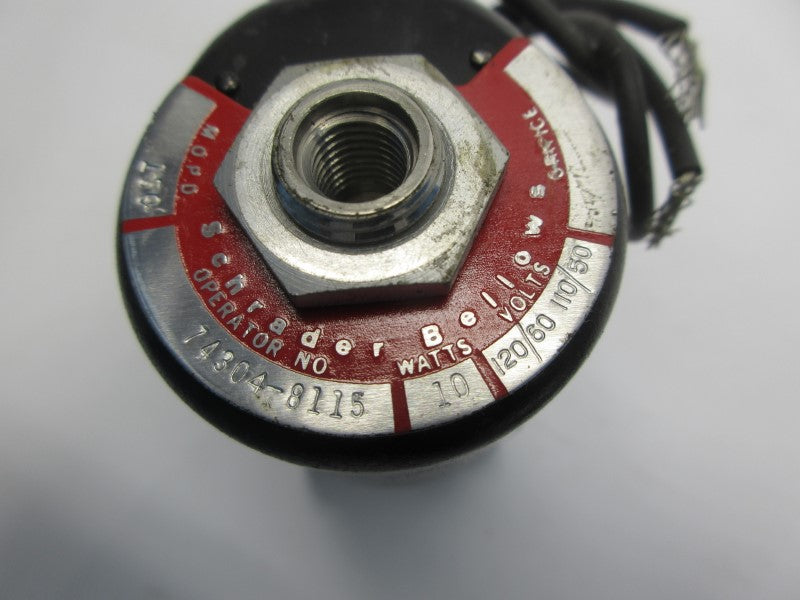 SCHRADER BELLOWS 74304-8115 110/120V (AS PICTURED) UNMP