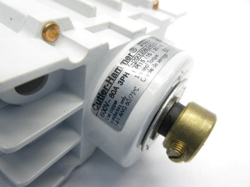 CUTLER HAMMER C362N80 SER. A1 600V 80A NSNP