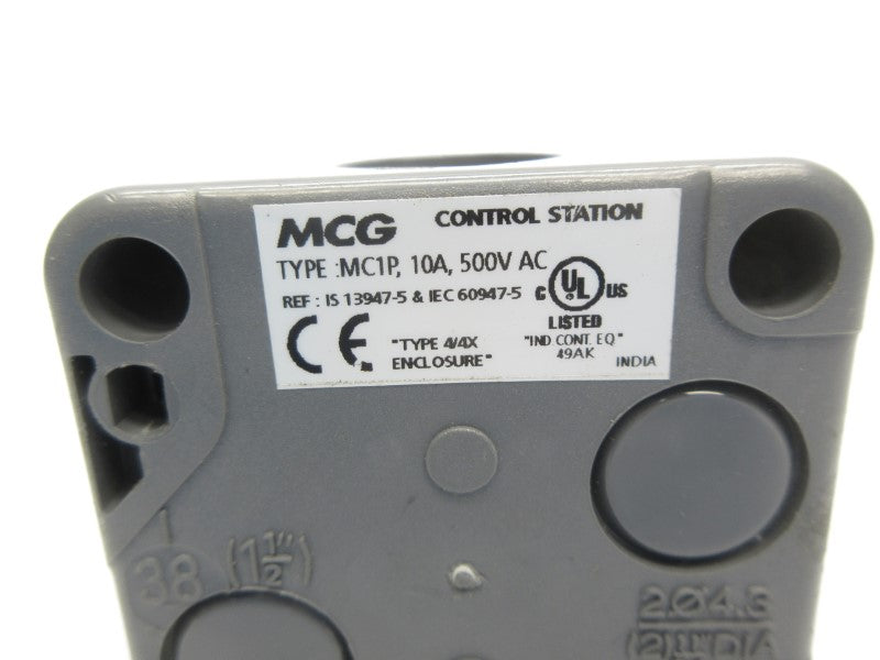 MCG MC1P 500VAC 10A NSNP