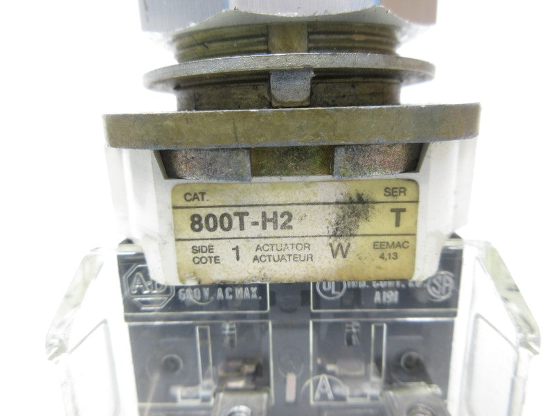 ALLEN BRADLEY 800T-H2 SER. T NSNP
