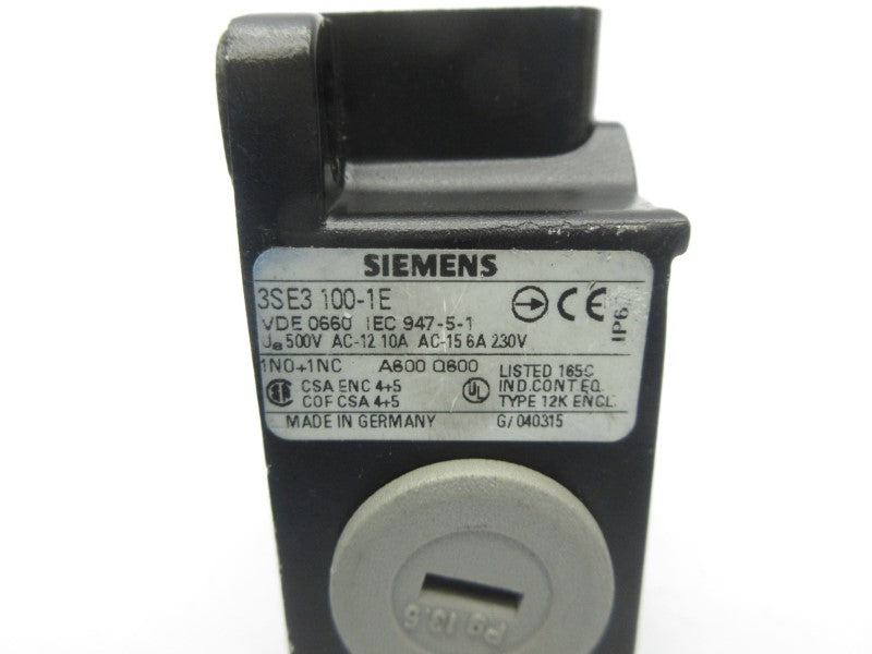 SIEMENS 3SE3100-1E 230V 6A (AS PICTURED3) NSNP