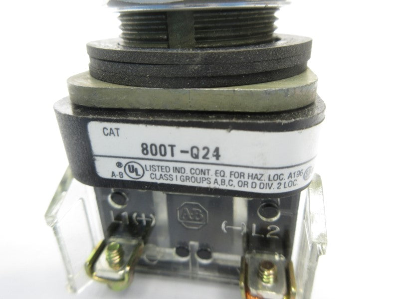 ALLEN BRADLEY 800T-Q24G SER. T 120VAC UNMP