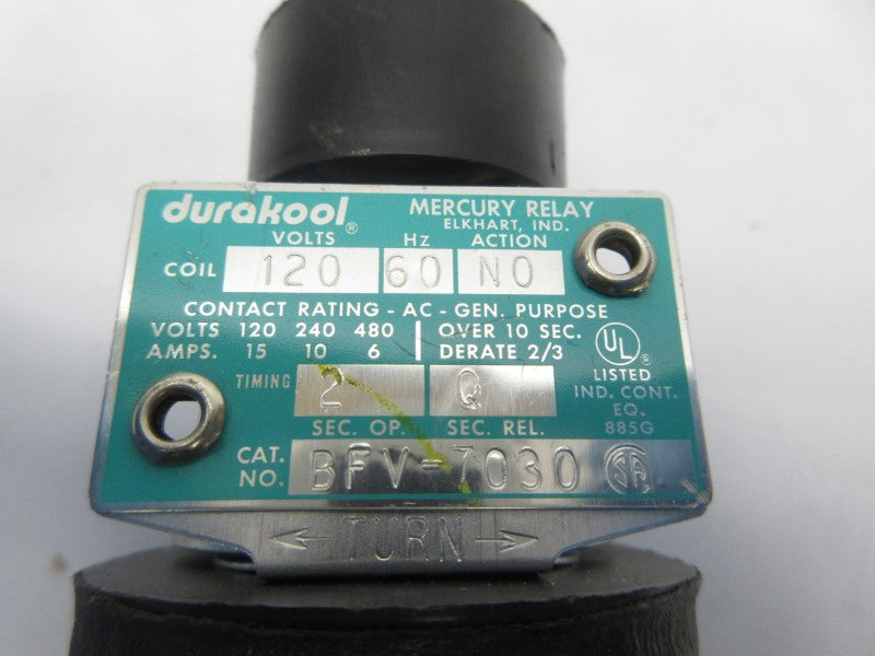 DURAKOOL BFV-7030 120V 15A NSNP