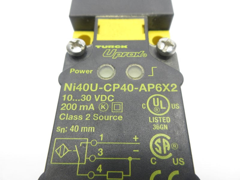 TURCK NI40U-CP40-AP6X2 10-30VDC NSNP