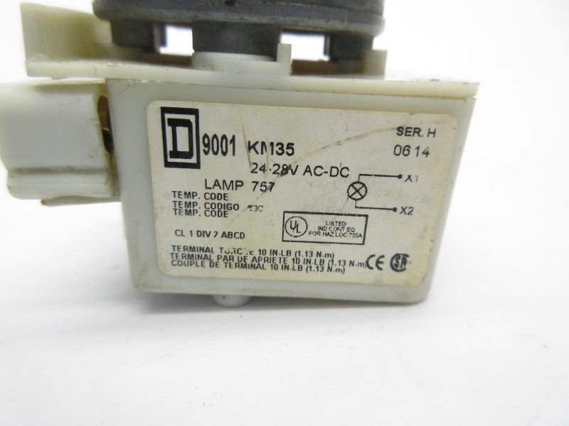 SQUARE D 9001KM35 SER. H 24-28VAC-DC NSNP
